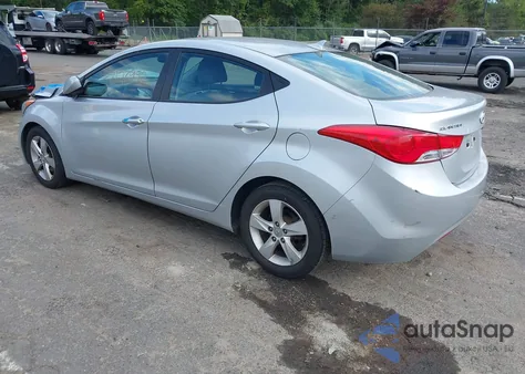 2013 Hyundai Elantra Gls from USA, damaged, VIN 5NPDH4AE2DH197760